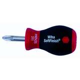 SoftFinish Ergonomic Cushion Grip Stubby Phillips Screwdriver, #2 x 75mm Long redirect to product page